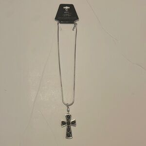 Reversible Cross Necklace